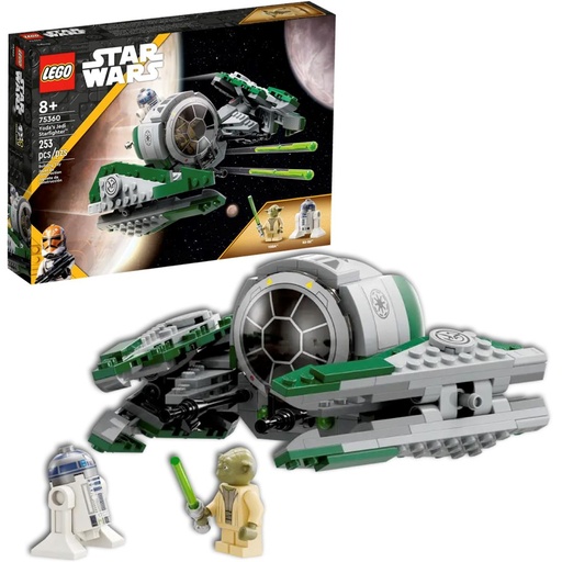 [4060500184] LEGO 75360 Nave Caza Estelar Jedi del Maestro Yoda Starfighter Star Wars