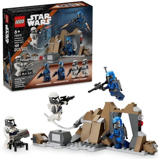 [4060500240] LEGO 75373 Pack de Combate: Emboscada en Mandalore