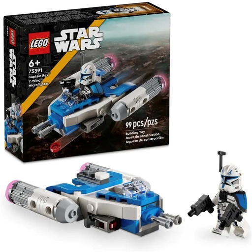 [4060500244] LEGO 75391 Microfighter: Ala-Y del Capitán Rex