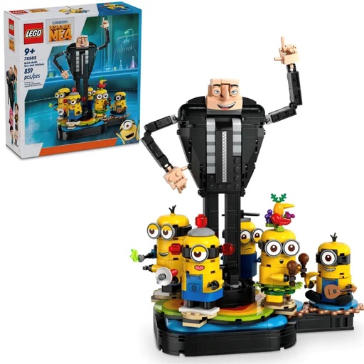 [4060500247] LEGO 75582 Modelo de Gru y los Minions