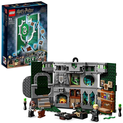 [4060500147] LEGO 76410 Estandarte de la Casa Slytherin