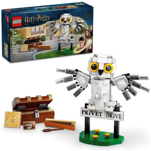 [4060500252] LEGO 76425 Hedwig en el Número 4 de Privet Drive