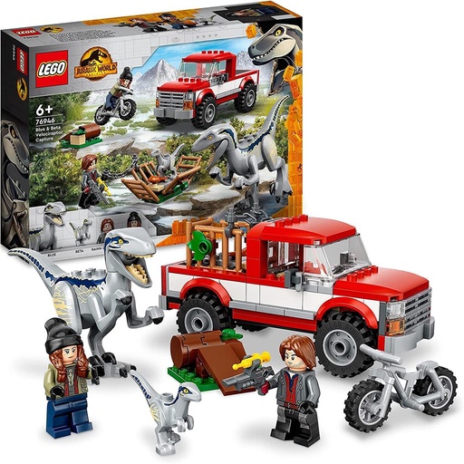 [4060500088] LEGO 76946 Captura de los Velocirraptores Bue y Beta