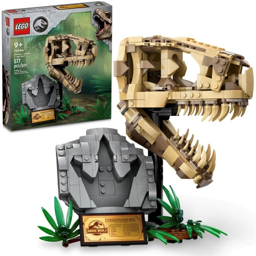 [4060500260] LEGO 76964 Fósiles de Dinosaurio: Cráneo de T. rex