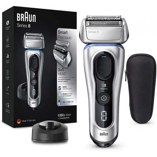 [4070200359] Braun Afeitadora Serie 8 8390cc Recargable con Base