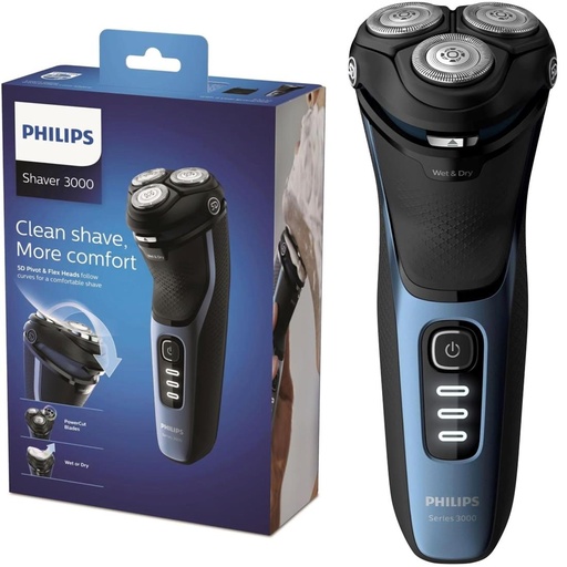 [4070200461] Philips Afeitadora S3232/52 Wet and Dry Recargable