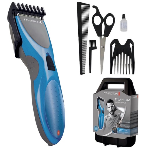 [4070200240] Remington HC335 Cortapelo Recargable Titanium