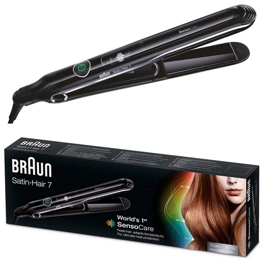 [4070600126] Braun SatinHair ST780E Plancha de Pelo Profesional con Senso Care