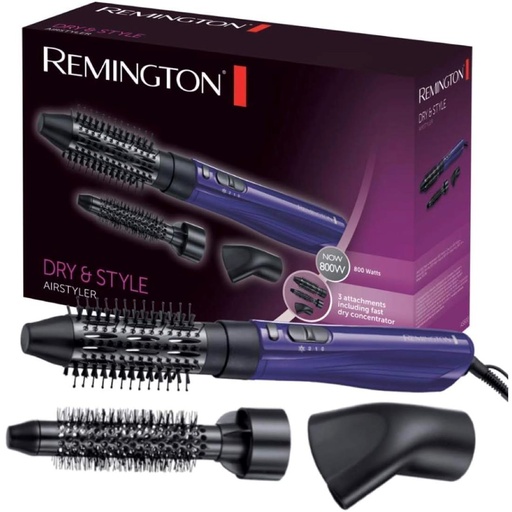 [4070600047] Remington AS800 Dry & Style Cepillo Secador y Moldeador 800W