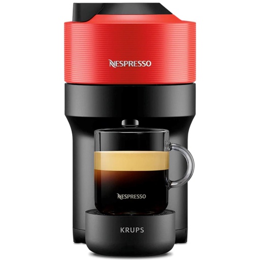 [4071700090] Krups XN920510 Vertuo Pop Cafetera Nespresso Roja/Negra