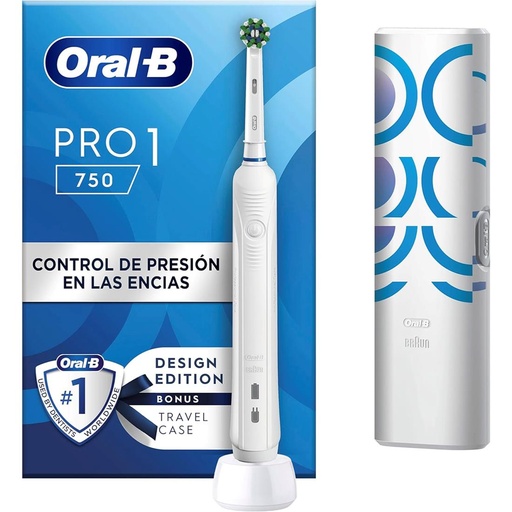 [4071600095] Braun Oral B Cepillo PRO 1 750 Con funda de Viaje (D16.513.UX)