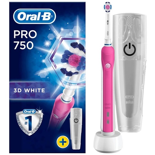 [4071600068] Braun Oral-B Cepillo Dientes Pro 750 Rosa (D16.513.UX)