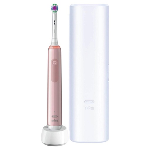 [4071600078] Braun Oral-B Pro 3 3500 Cepillo Eléctrico Rosa (D505.513.3X)