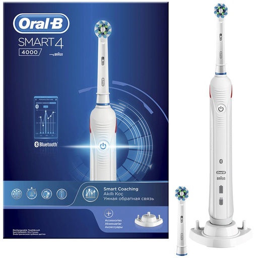 [4071600053] Braun Oral-B Smart 4 Cepillo Eléctrico con Bluetooth (D601.524.3)