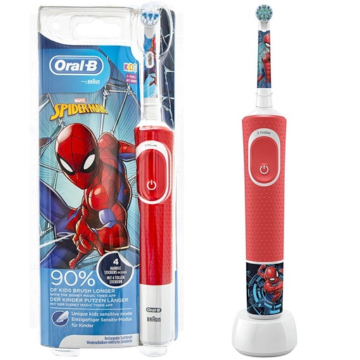 [4071600054] Braun Oral-B Vitality Cepillo Eléctrico Spiderman (D100.413.2K)