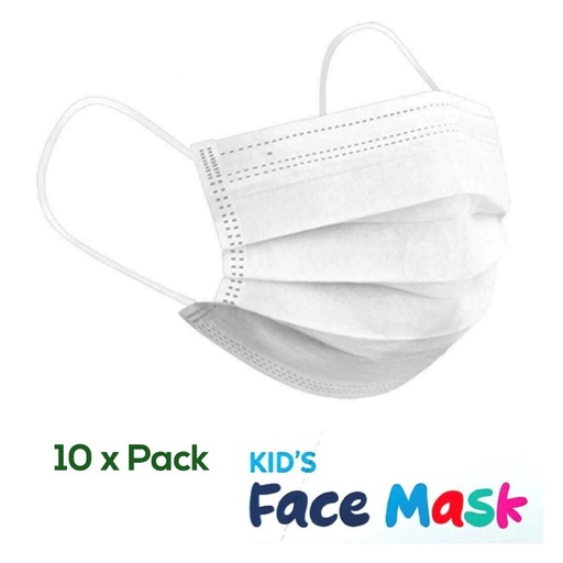 [4070500062] Mediroc Mascarilla Infantil Higiénica (CERTIFICADA) Pack 10 Unidades