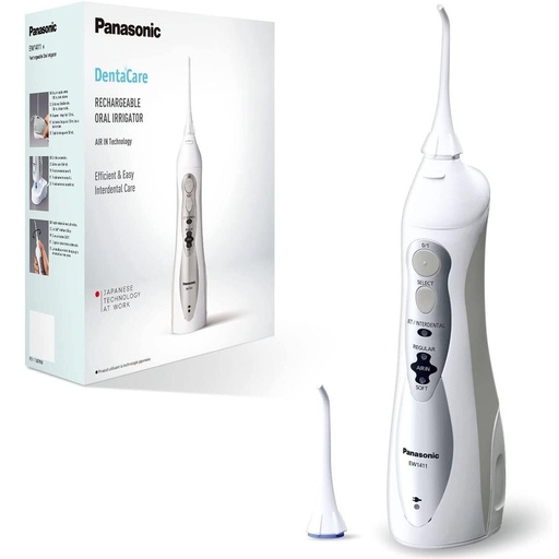 [4070600119] Panasonic EW1411H845 Irrigador dental de Viaje con 4 Modos