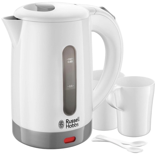 [4070800034] Russell Hobbs 23840-70 Hervidor de Viaje 0.85 L con 2 tazas