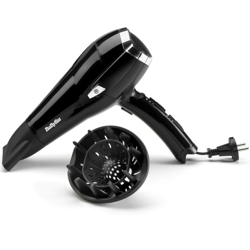 [4070400184] Babyliss D374DE Secador de Pelo 2.000W Con Cable Retráctil