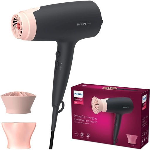 [4070400183] Philips BHD350/10 Secador de Pelo 2.000W ThermoProtect