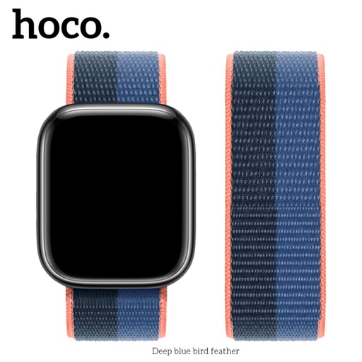 [4000300336] Hoco iWatch WA02 Correa Nylon Azul Deep