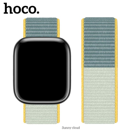 [4000300332] Hoco iWatch WA02 Correa Nylon Sunny Cloud