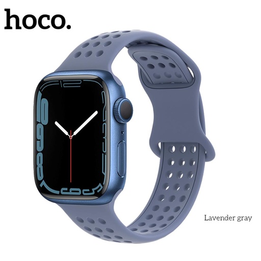 [4000300358] Hoco iWatch WA08 Correa Flexible Gris Lavanda