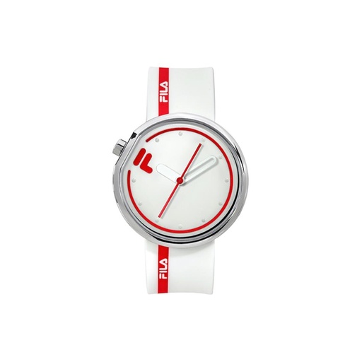 [4000400034] FILA 38-161-105  RELOJ BLANCO/ROJO