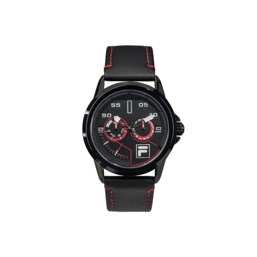 [4000400051] FILA 38-169-101 RELOJ LEATHER NEGRO