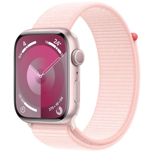 [4000300540] Apple Watch Series 9 GPS 45mm Pink Aluminium (MR9J3QL/A)