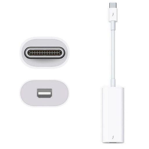 [4040301016] Apple Adaptador de Thunderbolt 3 (USB-C) a Thunderbolt 2 (MMEL2ZM/A)