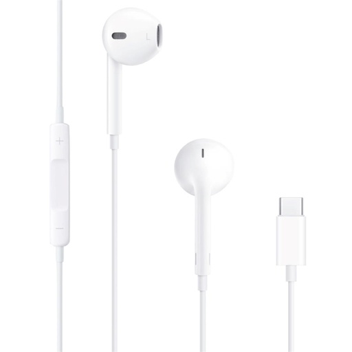 [4010102208] Apple Earpods con conector USB-C para Iphone (MTJY3ZM/A)