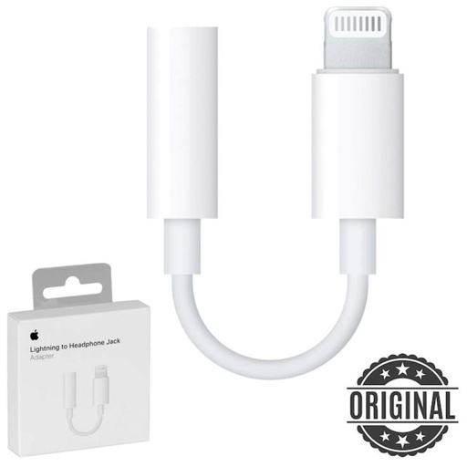 [4040300193] APPLE MMX62ZM/A Adaptador Lightning a jack 3.5mm