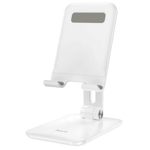 [4040301000] Hoco HD1 Soporte Plegable para Móviles y Tablets hasta 10.5" Blanco