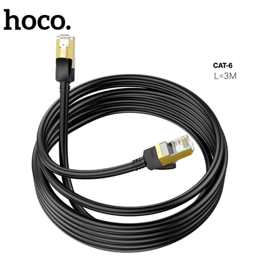 [4040300735] Cable de Red Ethernet Gigabit 3 m Hoco US02