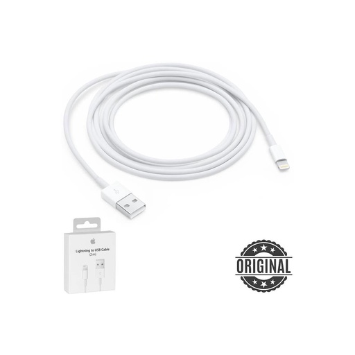 [4040300408] Cable USB a Lightning 2 metros Apple (MD819ZM/A)